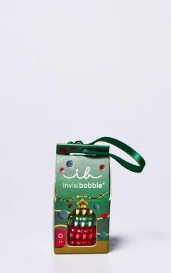 PrettyLittleThing Hair Accessories*Invisibobble Apres Ski Collection Jingle Spiral 4pc