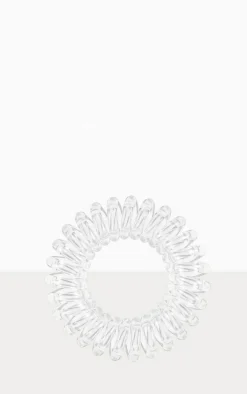PrettyLittleThing Hair Tools*Invisibobble Original Crystal 3 Pack