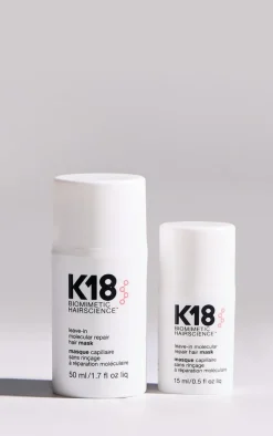 PrettyLittleThing Hair Care*K18 Molecular Repair Mask Home & Away Bundle (Worth £87)