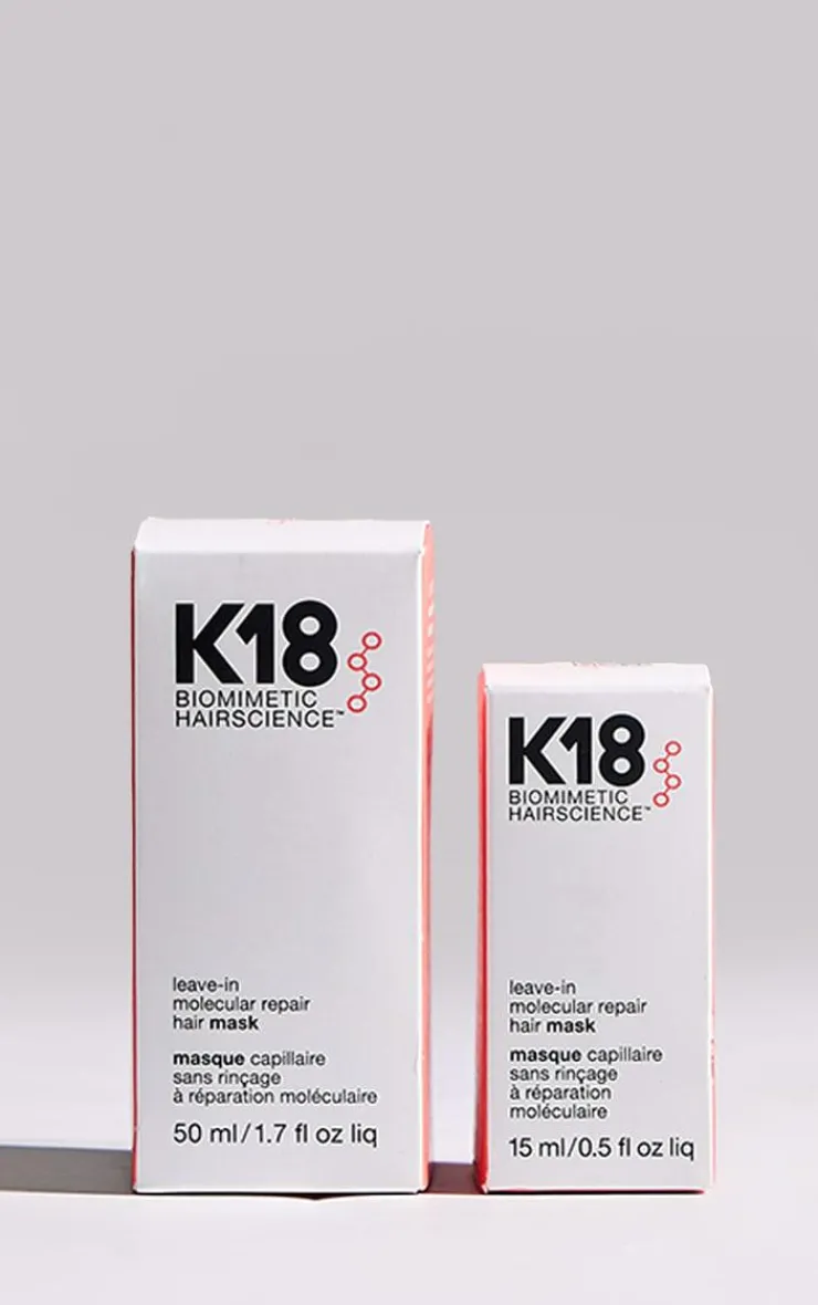 PrettyLittleThing Hair Care*K18 Molecular Repair Mask Home & Away Bundle (Worth £87)