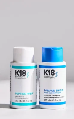 PrettyLittleThing Hair Care*K18 Peptide Detox Shampoo & Damage Shield Conditioner Bundle (Worth £78)