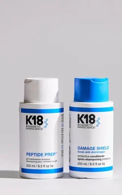 PrettyLittleThing Hair Care*K18 Peptide Prep Shampoo & Damage Shield Conditioner Bundle (Worth £78)