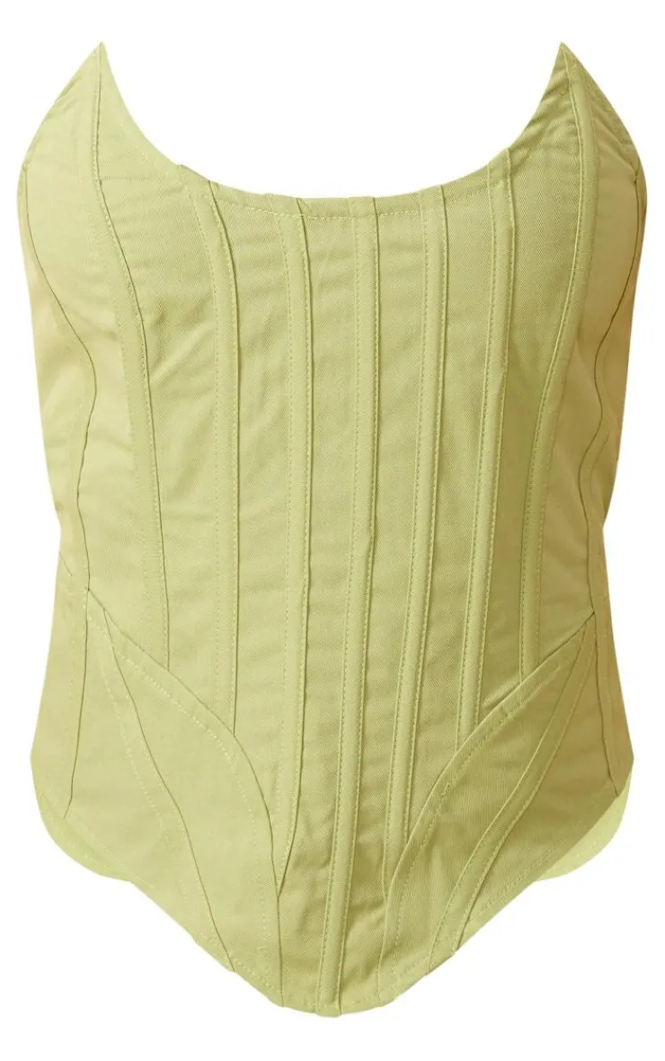 PrettyLittleThing Corsets*Cargo Boned Longline Structured Corset