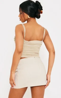 PrettyLittleThing Camisole*Chiffon Lace Trim Cami Top
