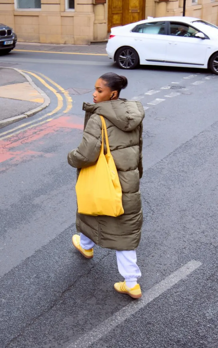 PrettyLittleThing Puffer Jackets*Hooded Maxi Puffer Coat