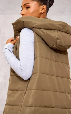 PrettyLittleThing Puffer Jackets*Longline Puffer Vest