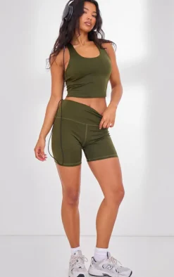 PrettyLittleThing Gym Shorts*Pocket Detail Sculpt Biker Shorts