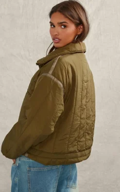 PrettyLittleThing Winter Coats & Jackets*Quilted Padded Longline Jacket