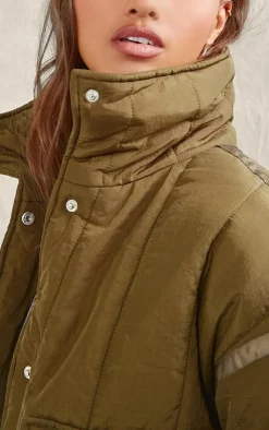 PrettyLittleThing Winter Coats & Jackets*Quilted Padded Longline Jacket