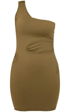 Soft Touch One Shoulder Cut Out Bodycon Dress-PrettyLittleThing Sale