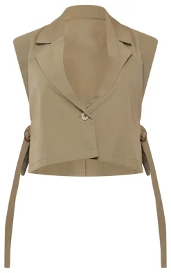 PrettyLittleThing Shirts*Tailored Button Oversized Vest