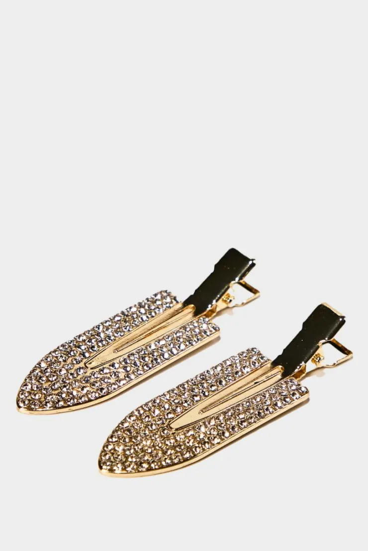 PrettyLittleThing Hair Tools*Kitsch Gift Of Glam Creaseless Clips 2Pc Set