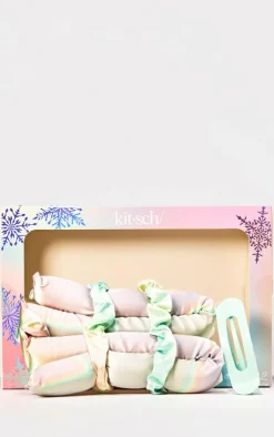 PrettyLittleThing Hair Care*Kitsch Hair Hero Xl Satin Heatless Hair Curling 4 Piece Set - Aura