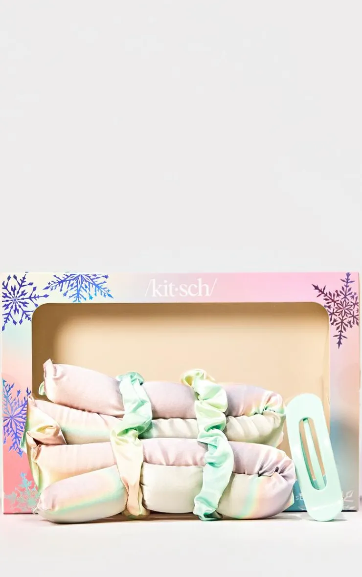 PrettyLittleThing Hair Care*Kitsch Hair Hero Xl Satin Heatless Hair Curling 4 Piece Set - Aura
