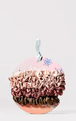 PrettyLittleThing Hair Care*Kitsch Holiday Ultra Petite Scrunchies Set-
