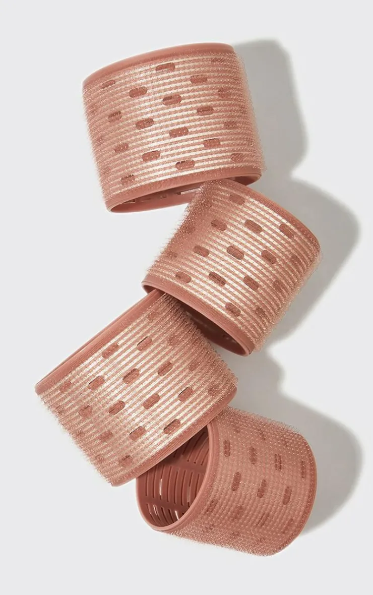 PrettyLittleThing Hair Tools*Kitsch Recycled Plastic Extra Large Thermal Hair Rollers 4 Piece Set