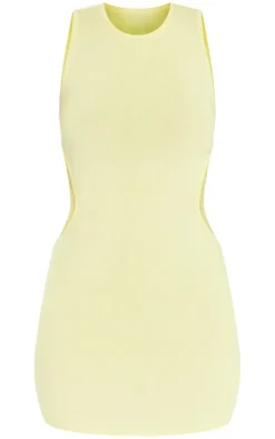Cut Out Side Soft Knit Dress-PrettyLittleThing Hot