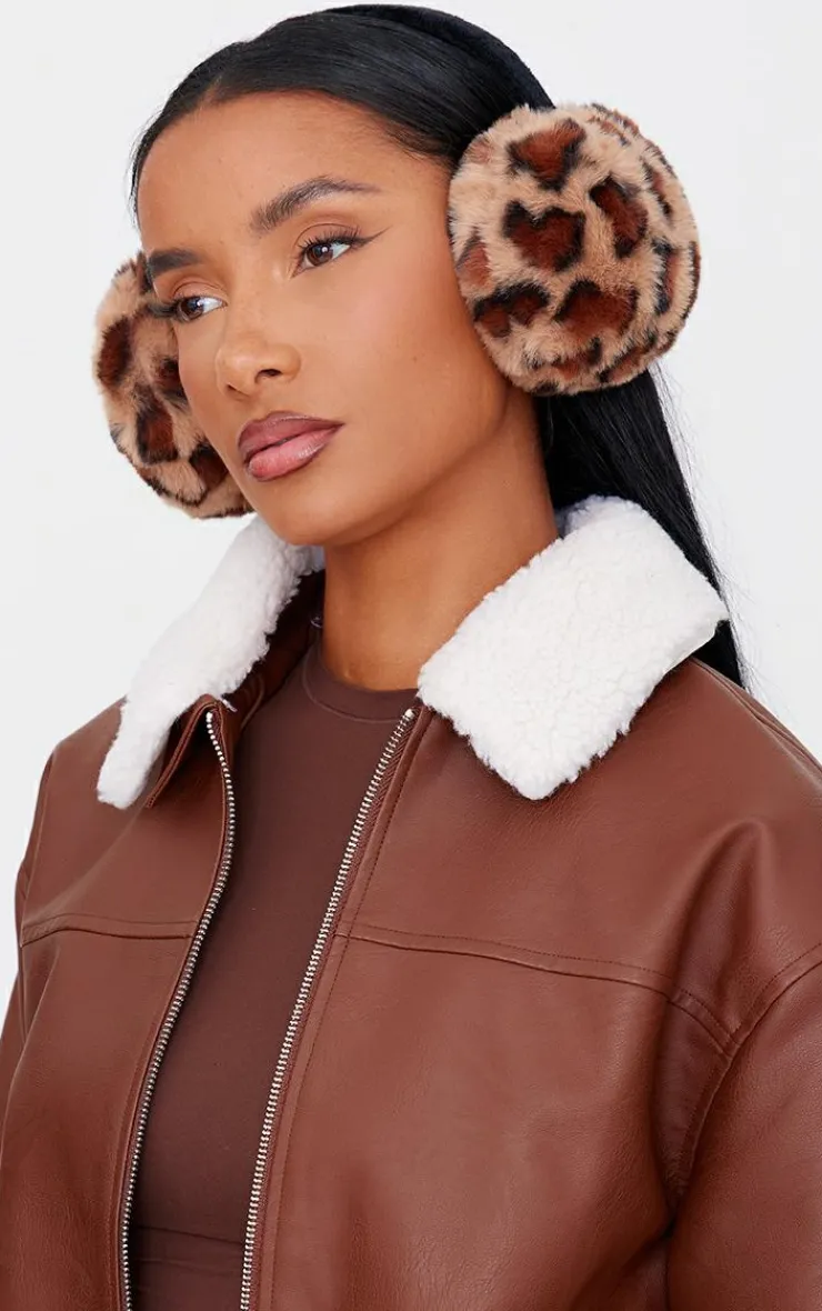 PrettyLittleThing Hair Accessories*Faux Fur Ear Muffs