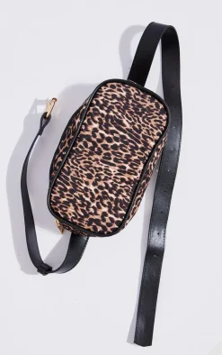 PrettyLittleThing Mini Bags*Print Nylon Rectangular Fanny Pack