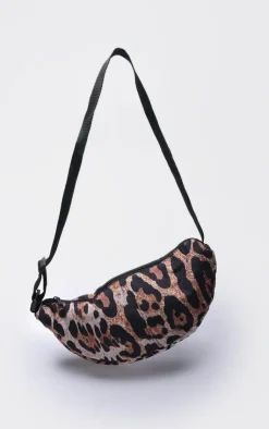 PrettyLittleThing Crossbody Bags*Print Nylon Simple Cross Body Bag