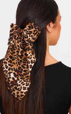 PrettyLittleThing Hair Accessories*Print Oversized Bow