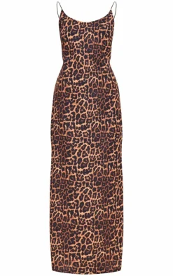 Print Woven Cami Backless Maxi Dress-PrettyLittleThing Online
