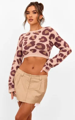 PrettyLittleThing Sweaters*Soft Knit Open Back Sweater
