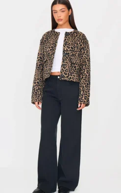 PrettyLittleThing Bomber Jackets*Wool Look Jacket