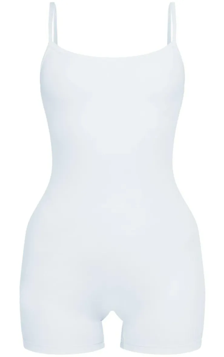 PrettyLittleThing Unitards*Sculpt Sleeveless Short Unitard