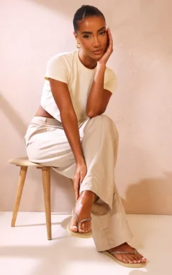 PrettyLittleThing Flat Sandals*Light en Havaianas Slim
