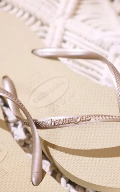 PrettyLittleThing Flat Sandals*Light en Havaianas Slim