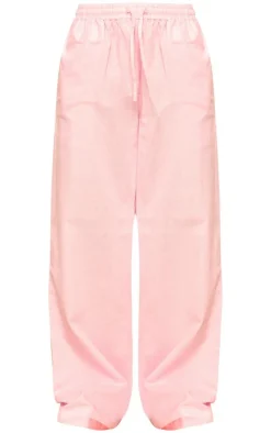 PrettyLittleThing Wide Leg Pants Light Pink