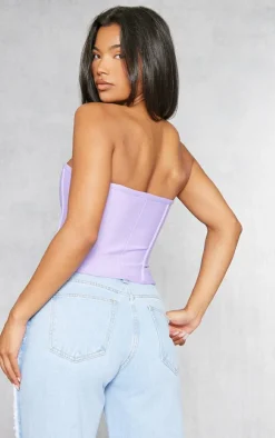 Bandage Hook And Eye Structured Corset-PrettyLittleThing Online