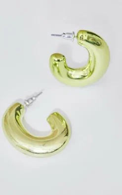 PrettyLittleThing Hoop Earrings*Metallic Hoop Earrings