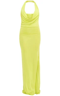 Slinky Cowl Neck Maxi Dress-PrettyLittleThing Best