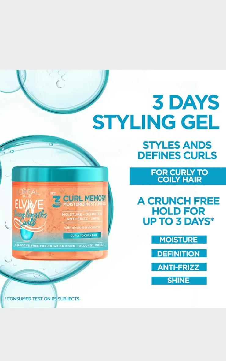 PrettyLittleThing Hair Care*L'Oréal Paris Elvive Dream Lengths Curls 3 Days Moisturising Styling Gel 400ml