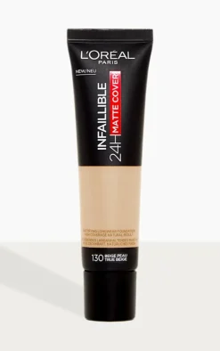 PrettyLittleThing Foundation*L'Oreal Paris Infallible 24hr Matte Cover Foundation 130
