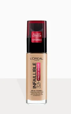 PrettyLittleThing Foundation*L'Oreal Paris Infallible 32H Fresh Wear Foundation 145 Vitamin C SPF 25