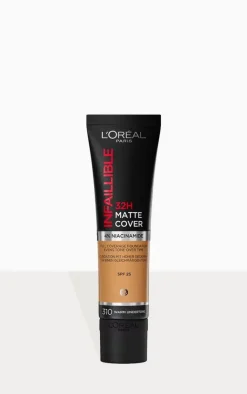 PrettyLittleThing Foundation*L'Oreal Paris Infallible 32H Matte Cover Liquid Foundation with 4% Niacinamide SPF 25 30ml Shade