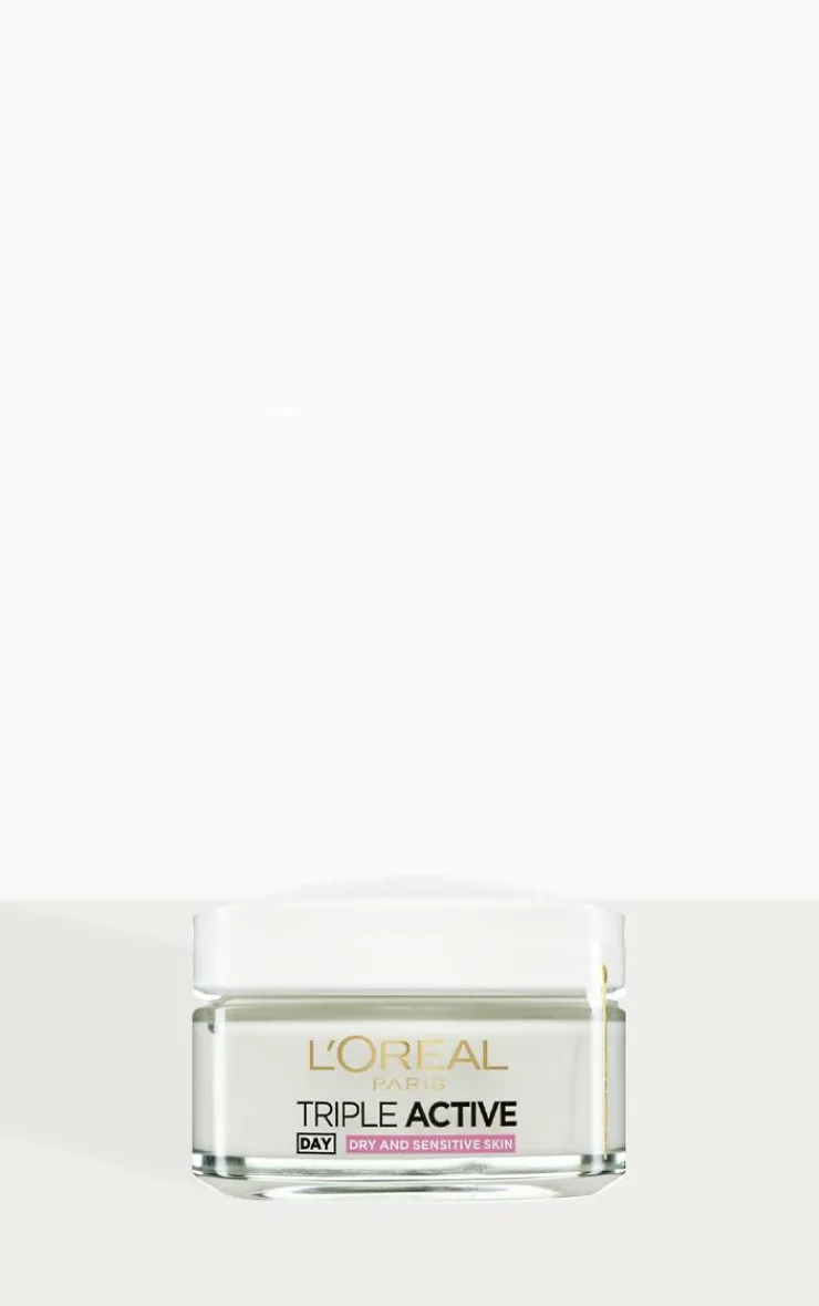 PrettyLittleThing Moisturizers*L'Oreal Paris Triple Active Day Moisturiser Dry and Sensitive Skin 50ml