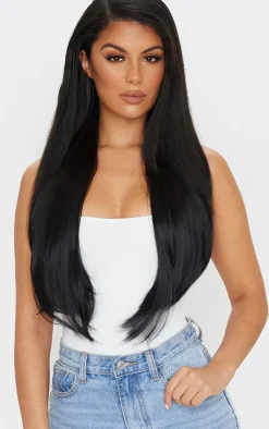 PrettyLittleThing Hair Extensions*LullaBellz 22" 5 Piece Straight Clip In Hair Extensions
