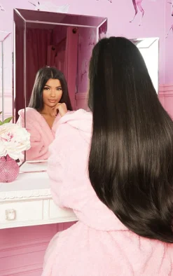 PrettyLittleThing Hair Extensions*LullaBellz 22" 5 Piece Straight Clip In Hair Extensions