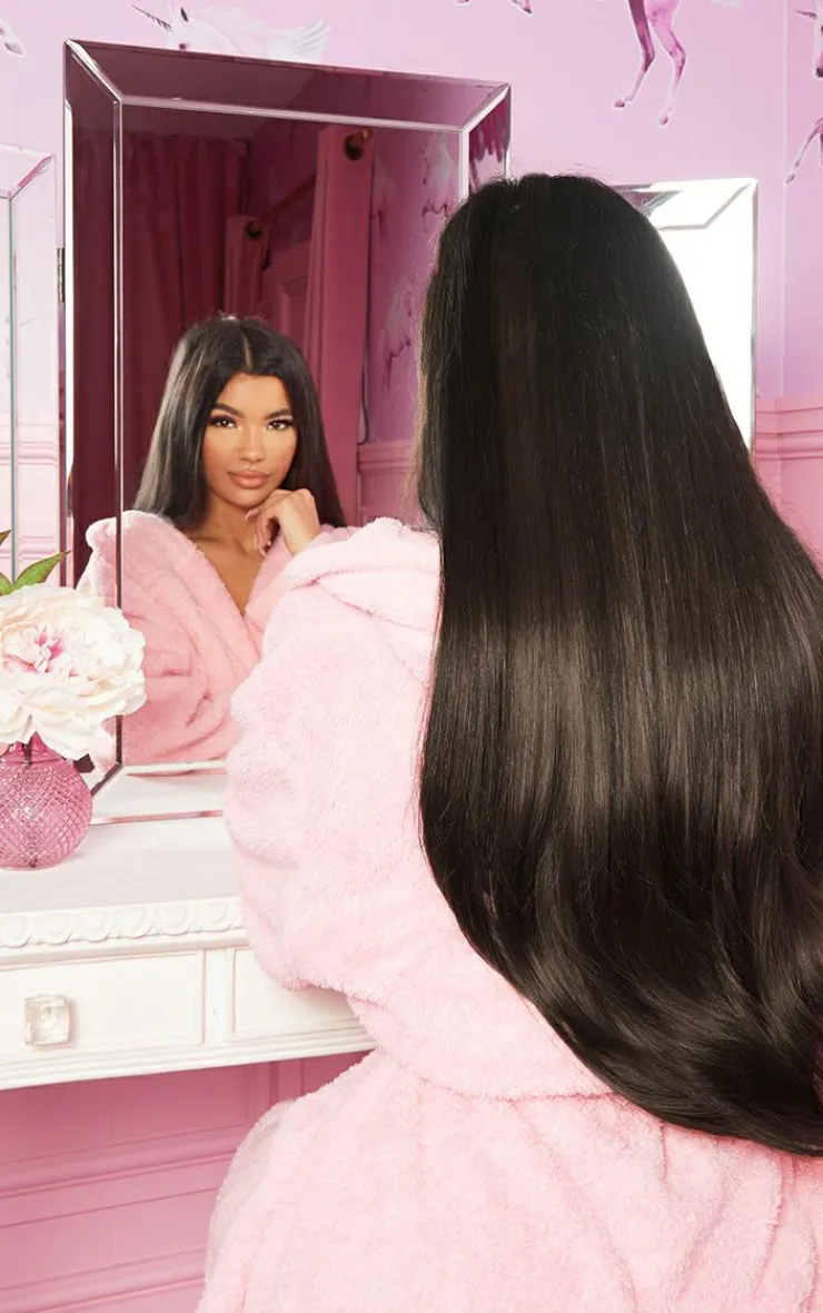 PrettyLittleThing Hair Extensions*LullaBellz 22" 5 Piece Straight Clip In Hair Extensions