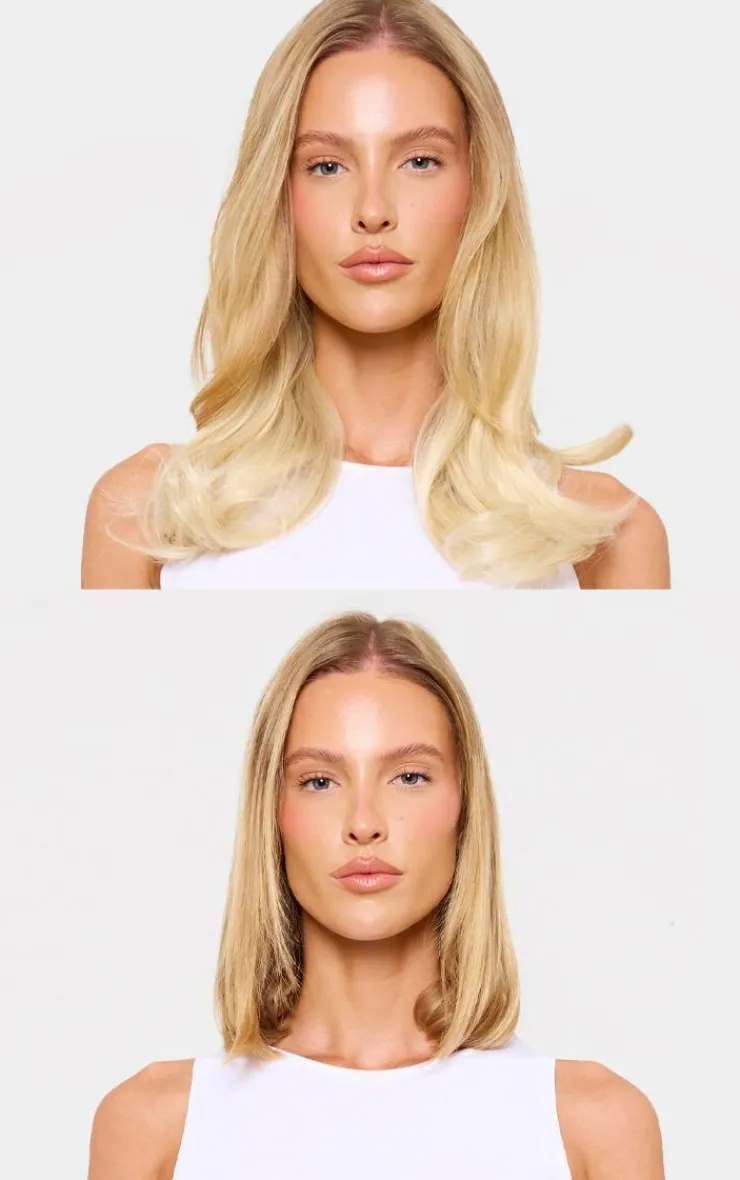 PrettyLittleThing Hair Extensions*Lullabellz 18" Hidden Halo Blow Dry Hair Extensions -