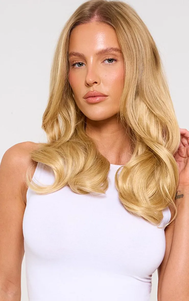 PrettyLittleThing Hair Extensions*Lullabellz 18" Hidden Halo Blow Dry Hair Extensions -