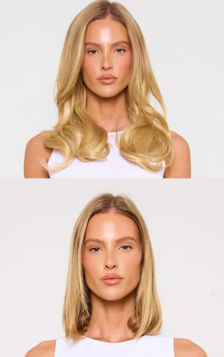 PrettyLittleThing Hair Extensions*Lullabellz 18" Hidden Halo Blow Dry Hair Extensions -
