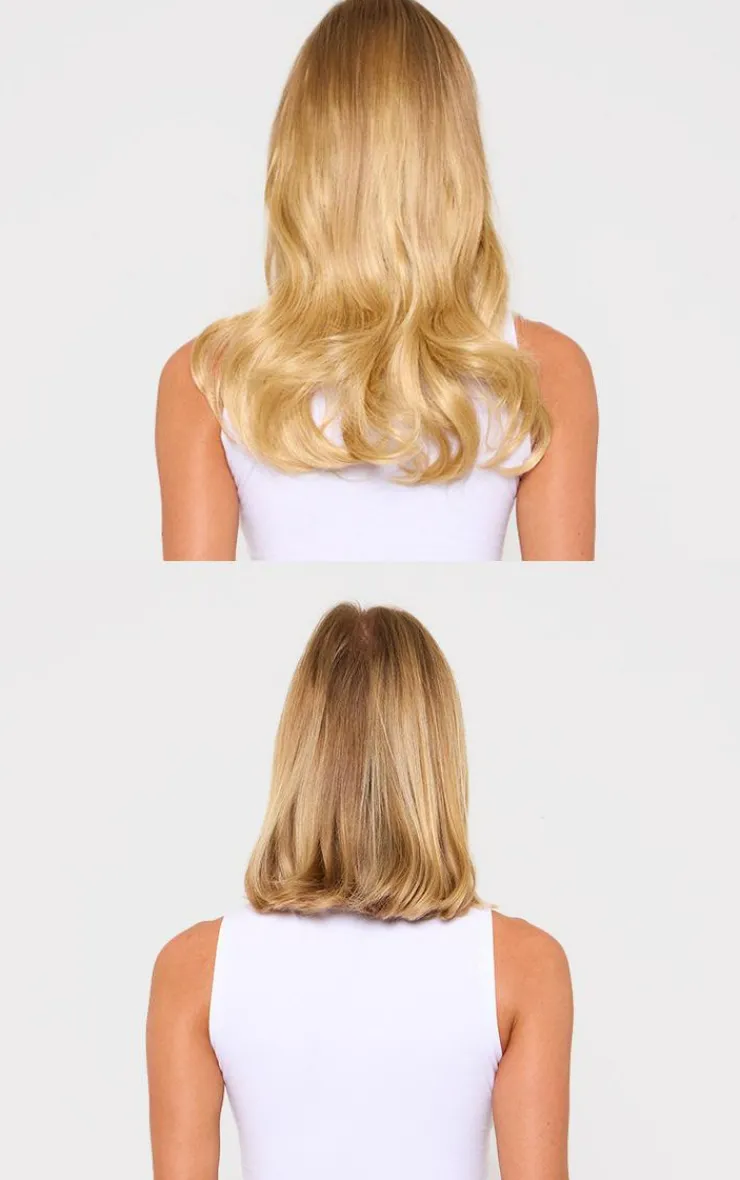 PrettyLittleThing Hair Extensions*Lullabellz 18" Hidden Halo Blow Dry Hair Extensions -