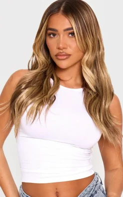 PrettyLittleThing Hair Extensions*Lullabellz 18" Hidden Halo Brushed Out Wave Hair Extensions -