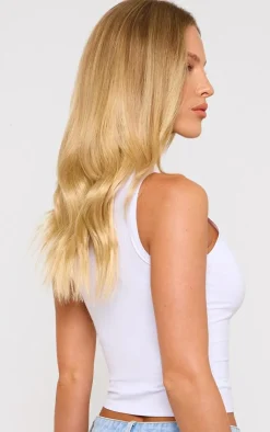 PrettyLittleThing Hair Extensions*Lullabellz 18" Hidden Halo Brushed Out Wave Extensions -