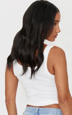 PrettyLittleThing Hair Extensions*Lullabellz 18" Hidden Halo Brushed Out Wave Extensions -